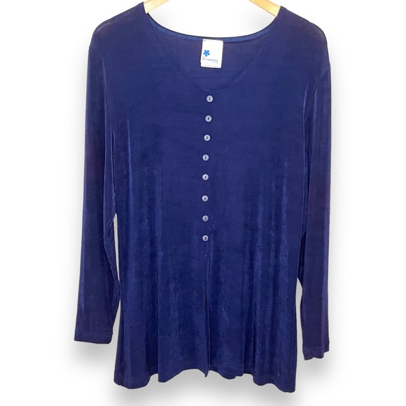 Vintage Matching Button Up Blouse & Skirt Set - Picture 8 of 13